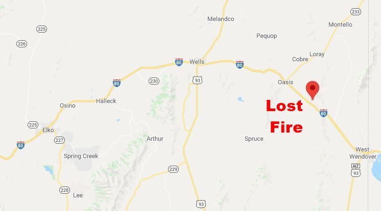 Lost Fire map